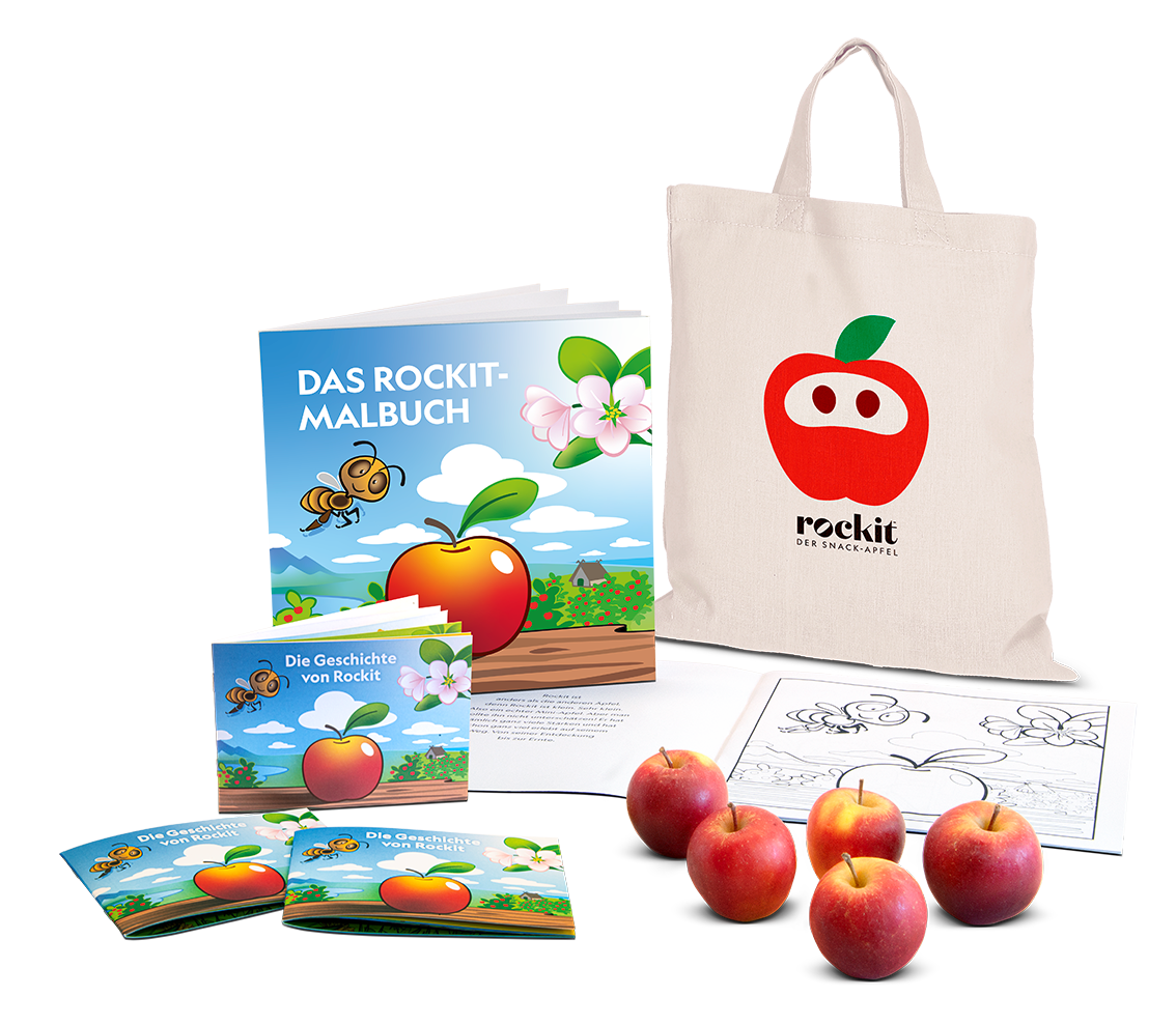 Rockit Apfel-Kinderaktion Paket
